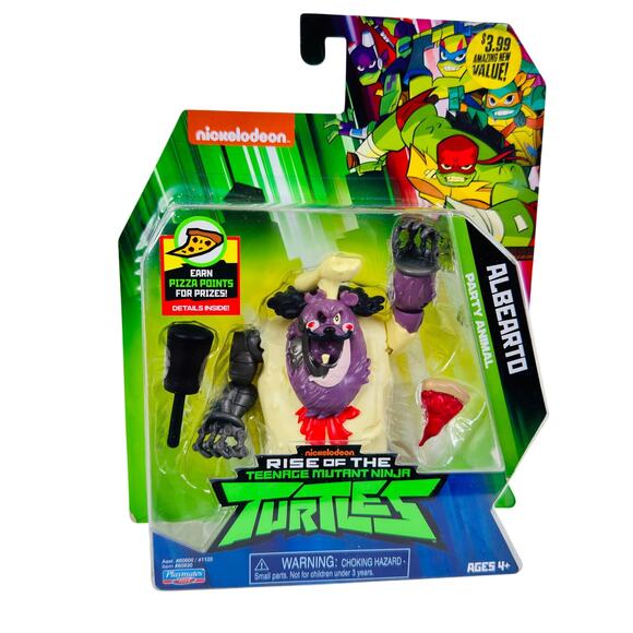 Rise of the Teenage Mutant Ninja Turtles TMNT Albearto Figure - Picture 1 of 6